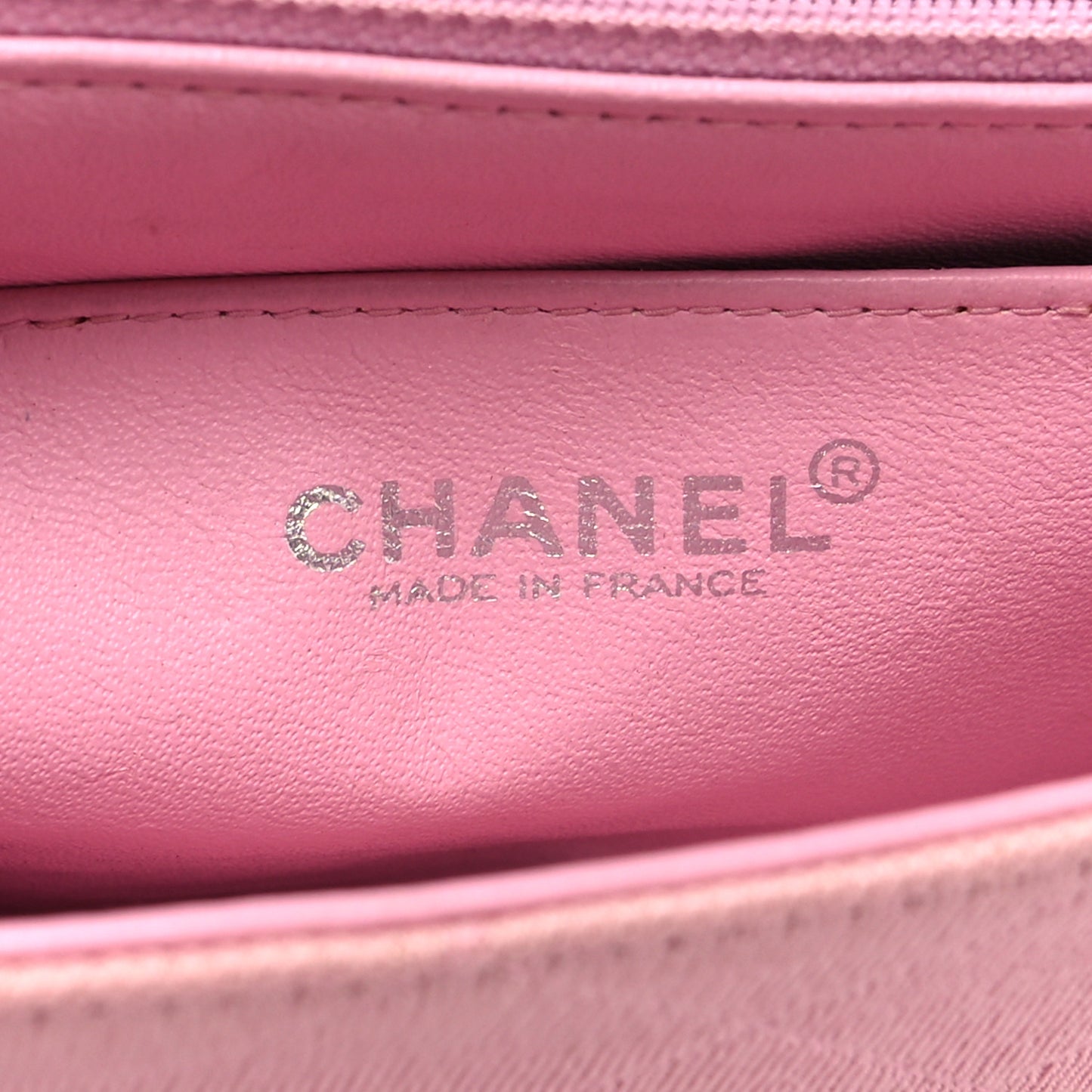 Jersey Quilted Small Single Flap Pink