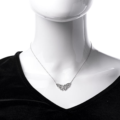 Tiffany Sterling Silver Enchant Butterfly Pendant Necklace 2 of 6