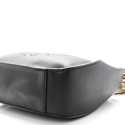 Stella McCartney Eco Alter Nappa Perforated Logo Mini Crossbody Black 9 of 18
