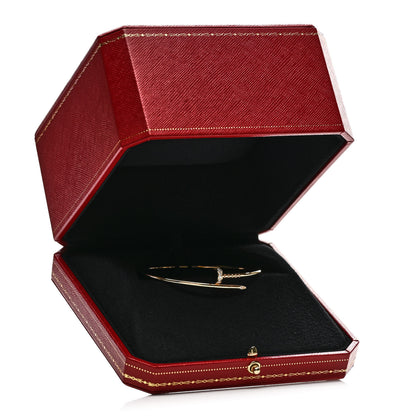 Cartier 18K Yellow Gold Diamond Small Juste Un Clou Bracelet 17 5 of 5