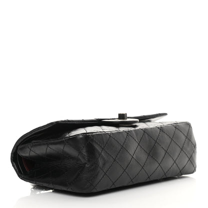 Chanel Aged Calfskin Quilted 2.55 Reissue 225 Flap Black 4 of 13