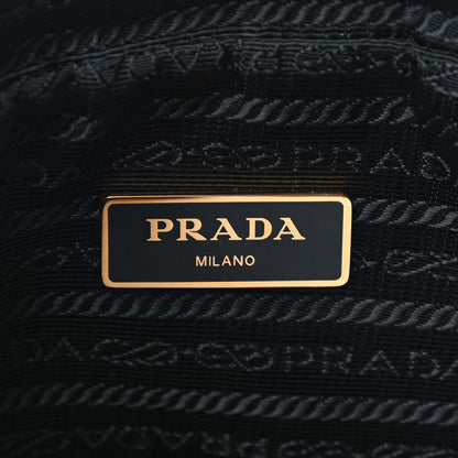 Prada Vitello Daino Medium Double Zip Shoulder Bag Cognac 6 of 9