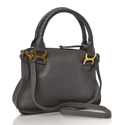 Chloe Calfskin Small Marcie Satchel Cashmere Grey 3 of 14