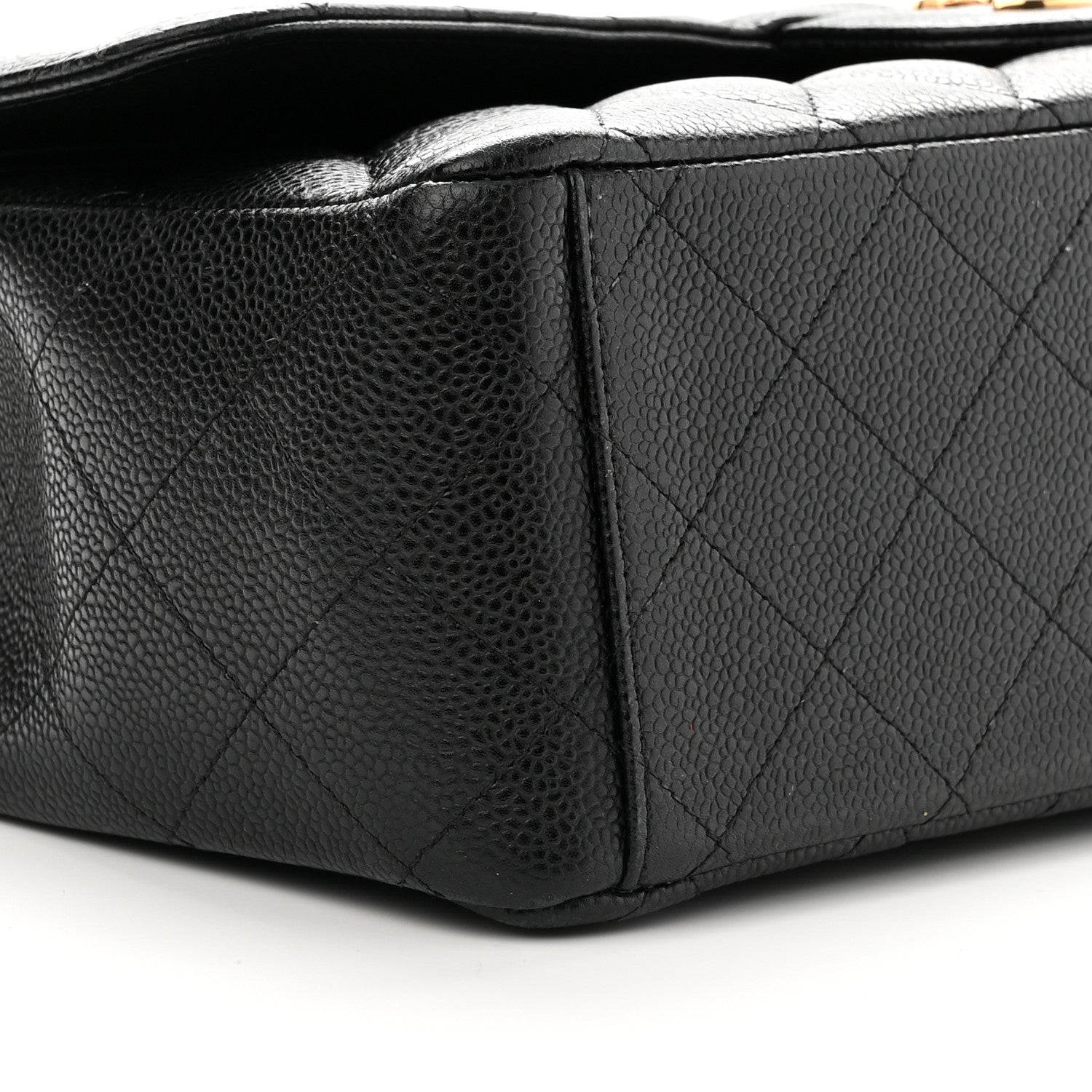 Chanel Caviar Quilted Maxi Double Flap Black 9 of 10