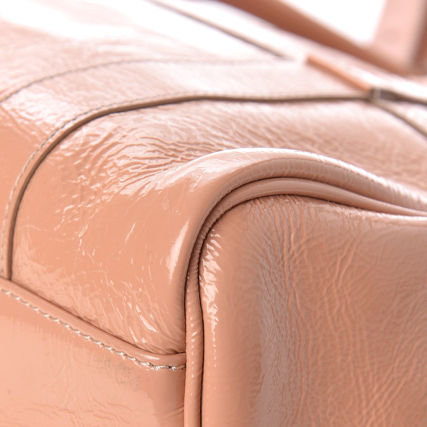 Mulberry Wrinkled Patent Small Bayswater Plaster Pink 14 of 22
