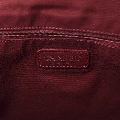 Chanel Canvas Medium Deauville Tote Red 9 of 12