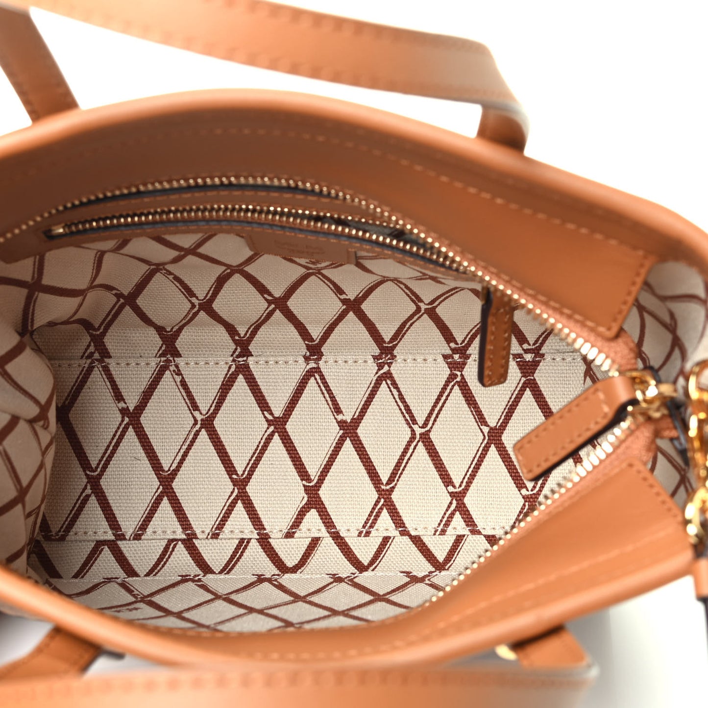 Visetos Mini Toni Shopper Tote Cognac