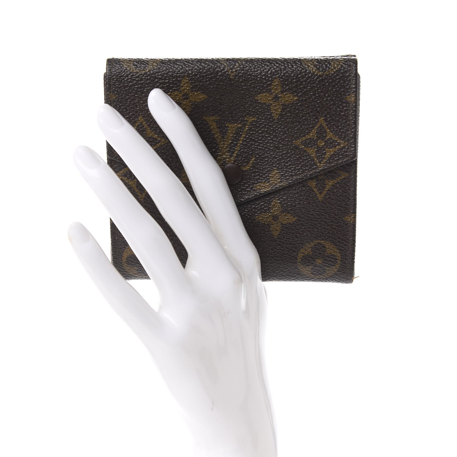 Louis Vuitton Monogram Porte-Monnaie Billets Wallet 2 of 9