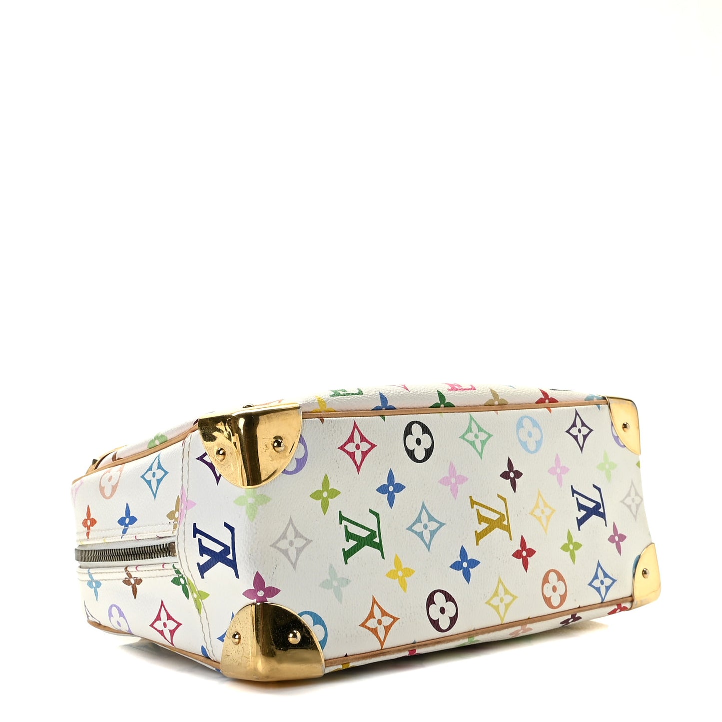 Monogram Multicolor Trouville White