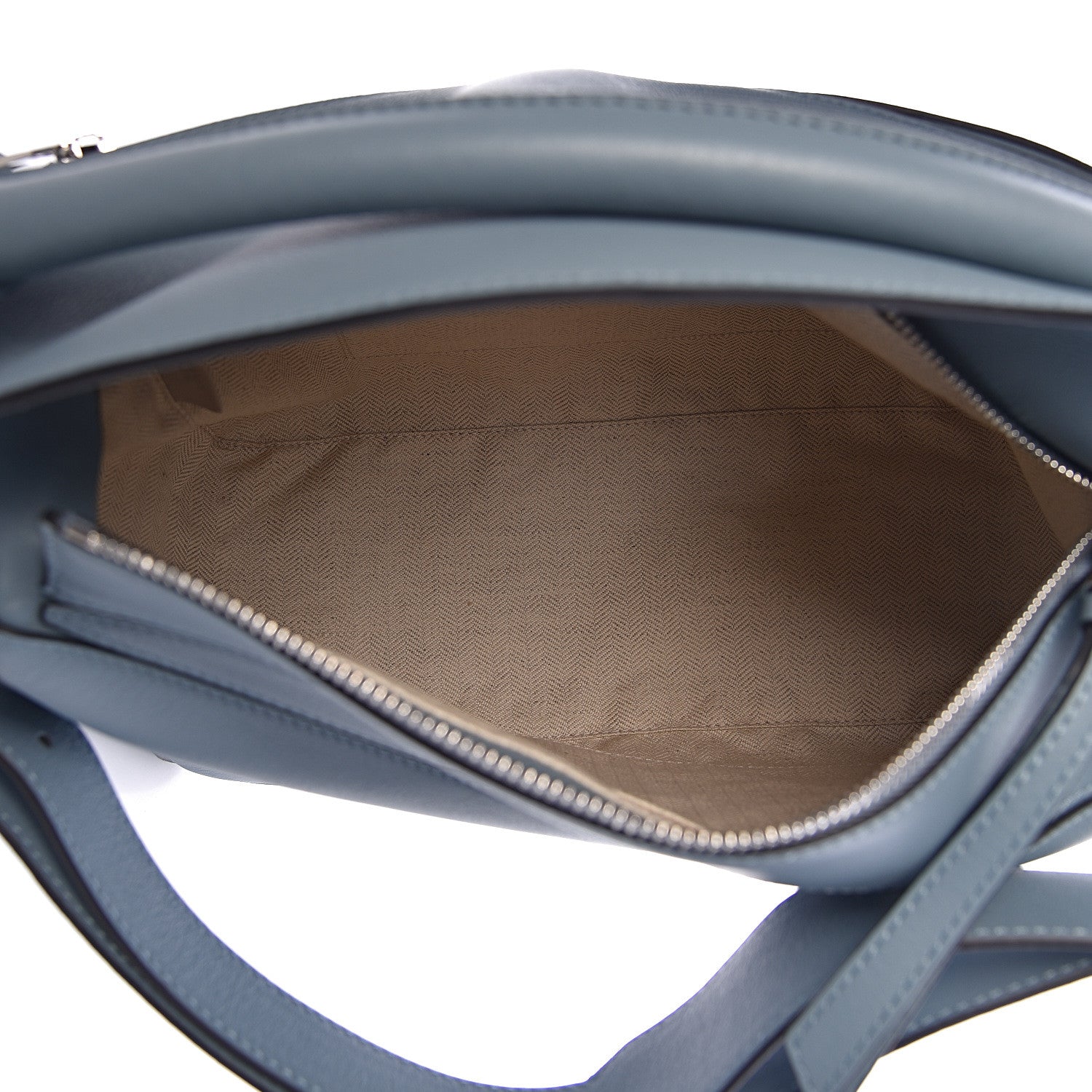 Loewe Calfskin Medium Puzzle Bag Stone Blue 5 of 10