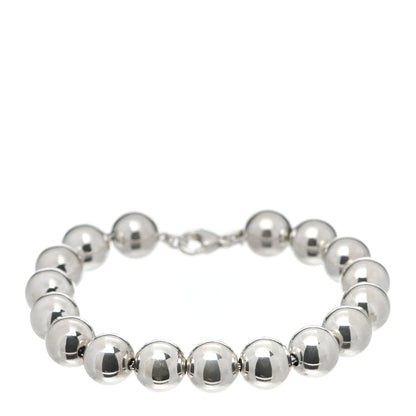 Tiffany Sterling Silver 10mm HardWear Ball Bracelet 1 of 7