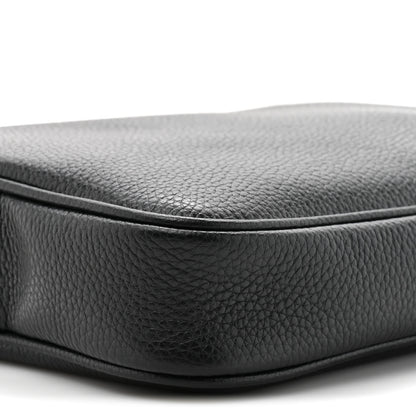 Gucci Pebbled Calfskin Shoulder Bag  Black 10 of 10