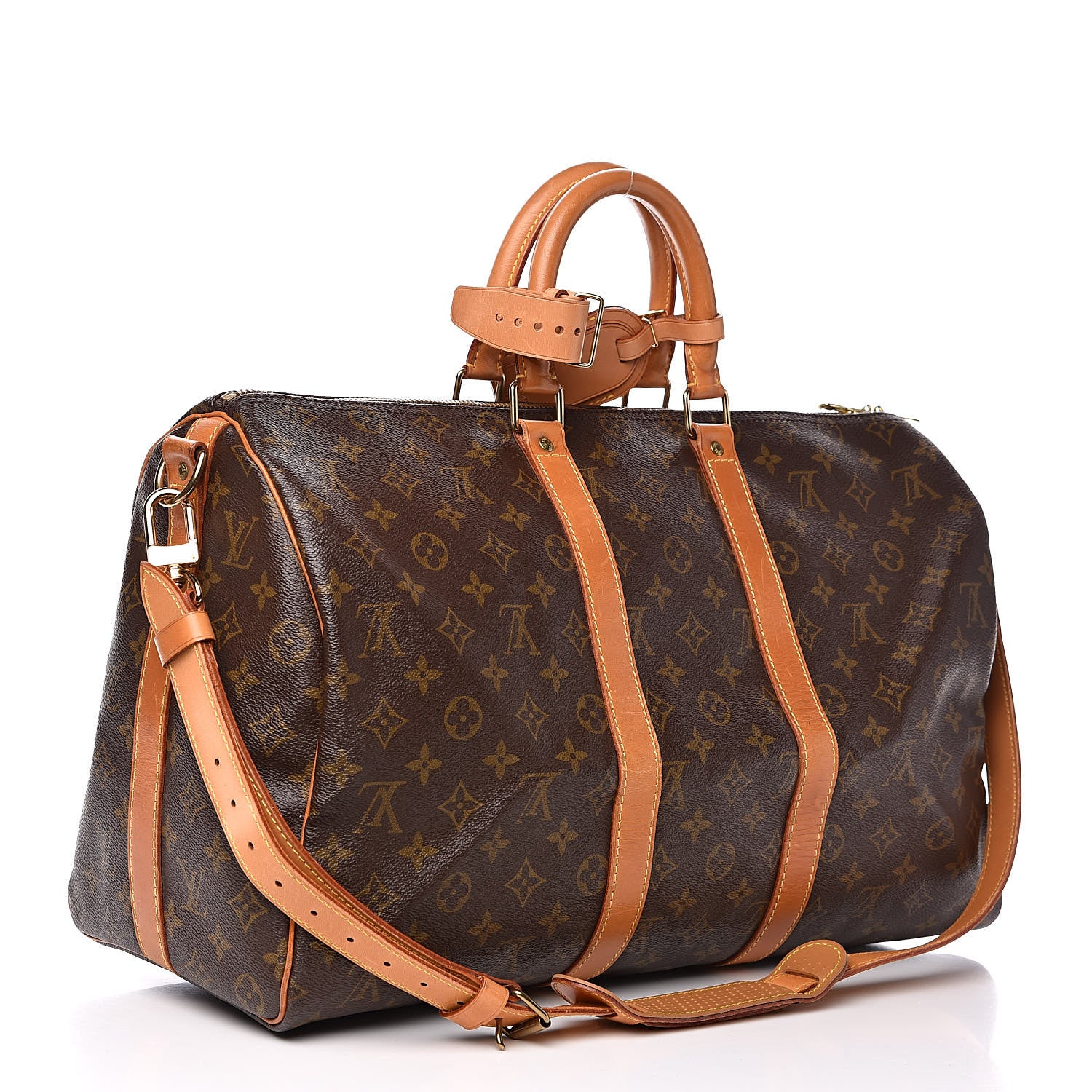 Louis Vuitton Monogram Keepall Bandouliere 45 3 of 14