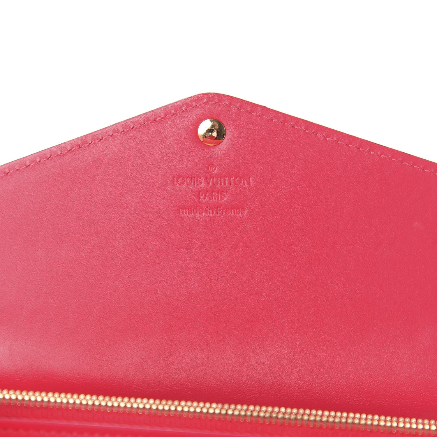 Louis Vuitton Vernis Sarah Wallet NM Hot Pink 6 of 8