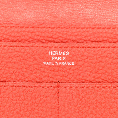 Hermes Togo Dogon Duo Wallet Capucine 7 of 15
