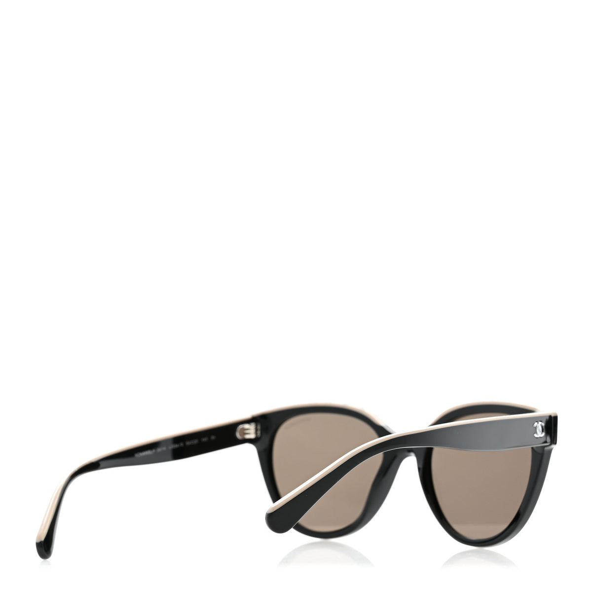 Acetate CC Butterfly Sunglasses 5414 Black Beige