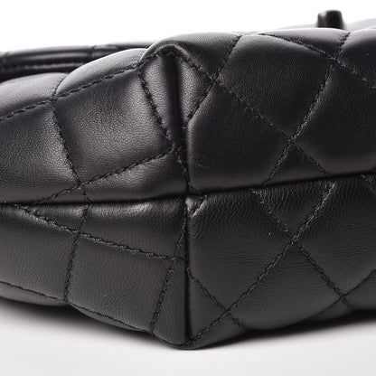 Chanel Lambskin Quilted Small Daily Supple Flap Black 8 of 12