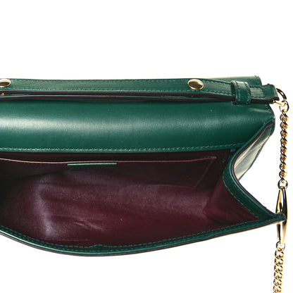 Gucci Smooth Calfskin Small Zumi Top Handle Shoulder Bag Vintage Green 4 of 7