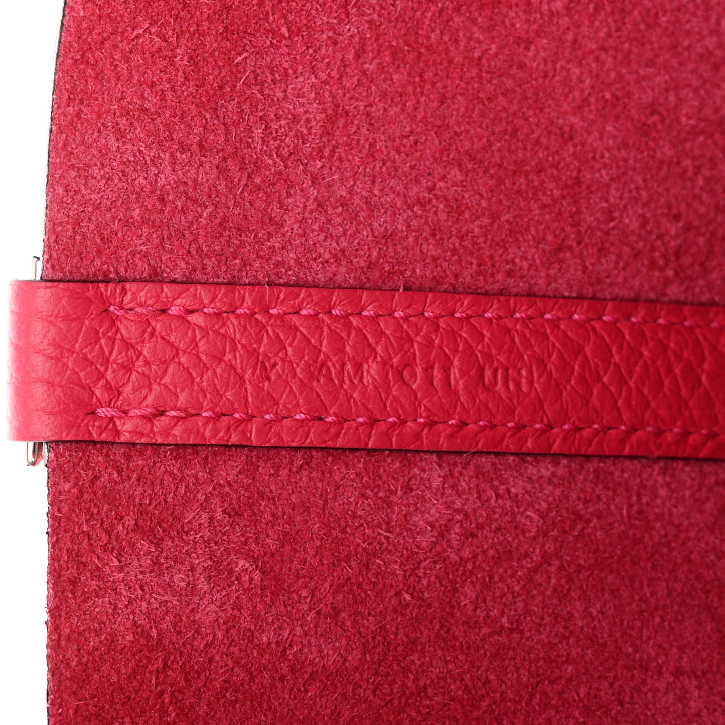 Taurillon Clemence Swift Eclat Picotin Lock 18 PM  Rose Mexico Rouge De Coeur