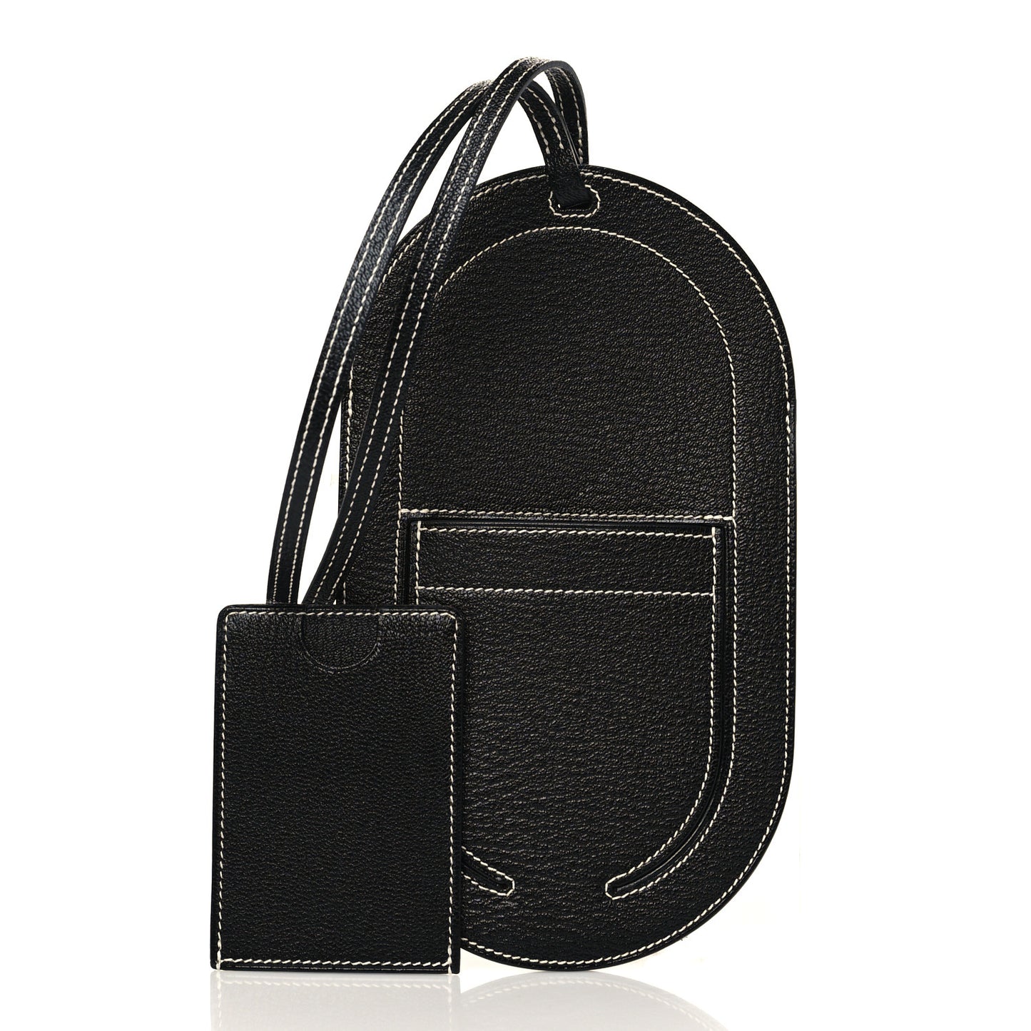 Chevre Mysore Verso In-The-Loop Phone To Go GM Case Black Havane