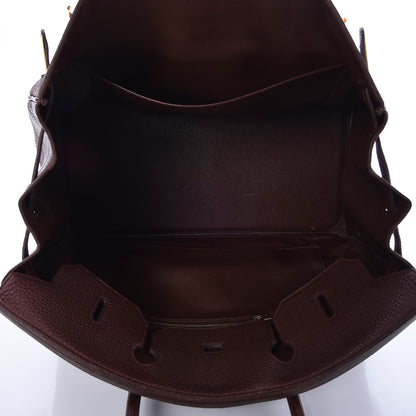 Hermes Togo Birkin 40 Havane 7 of 35
