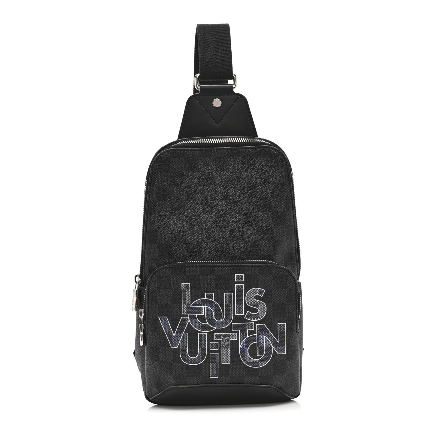 Louis Vuitton Damier Graphite Logo Avenue Sling Backpack 1 of 11