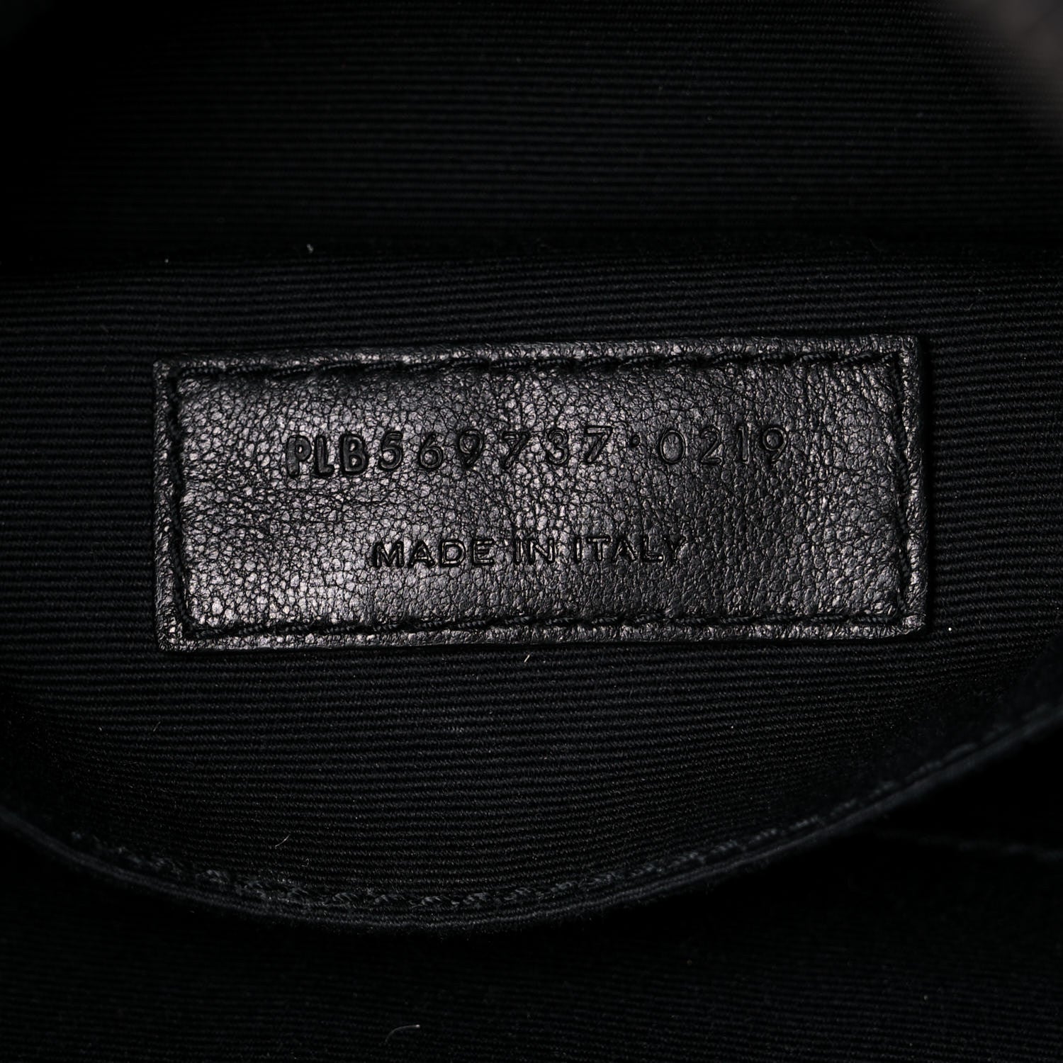 Saint Laurent Calfskin Monogram Belt Bag Black 7 of 13