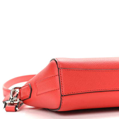 Givenchy Sugar Goatskin Nano Antigona Light Red 7 of 8