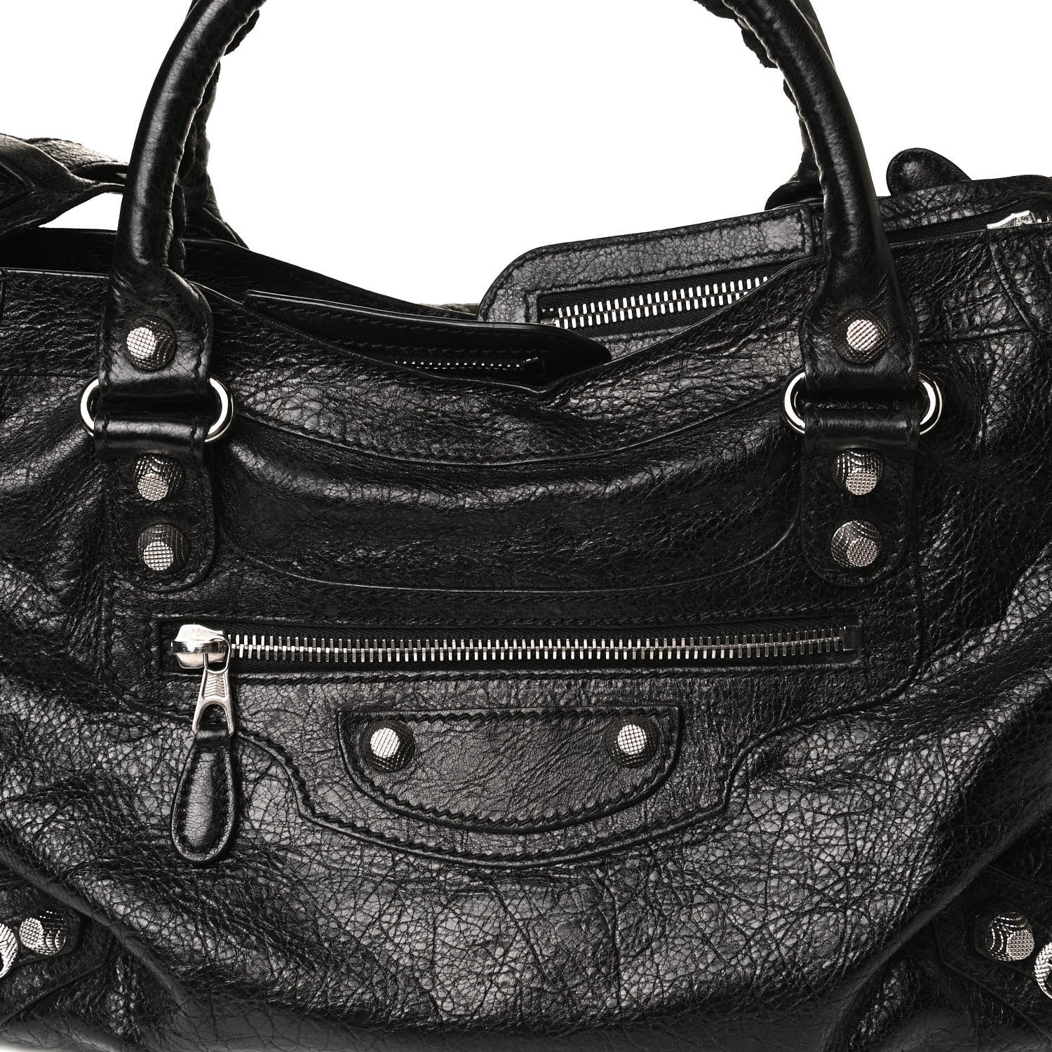 Balenciaga Agneau Giant 12 Silver Hardware City Black 5 of 12