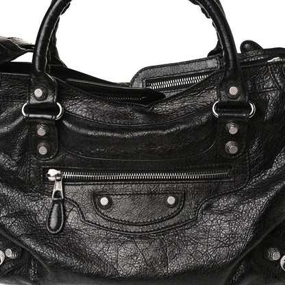 Balenciaga Agneau Giant 12 Silver Hardware City Black 5 of 12
