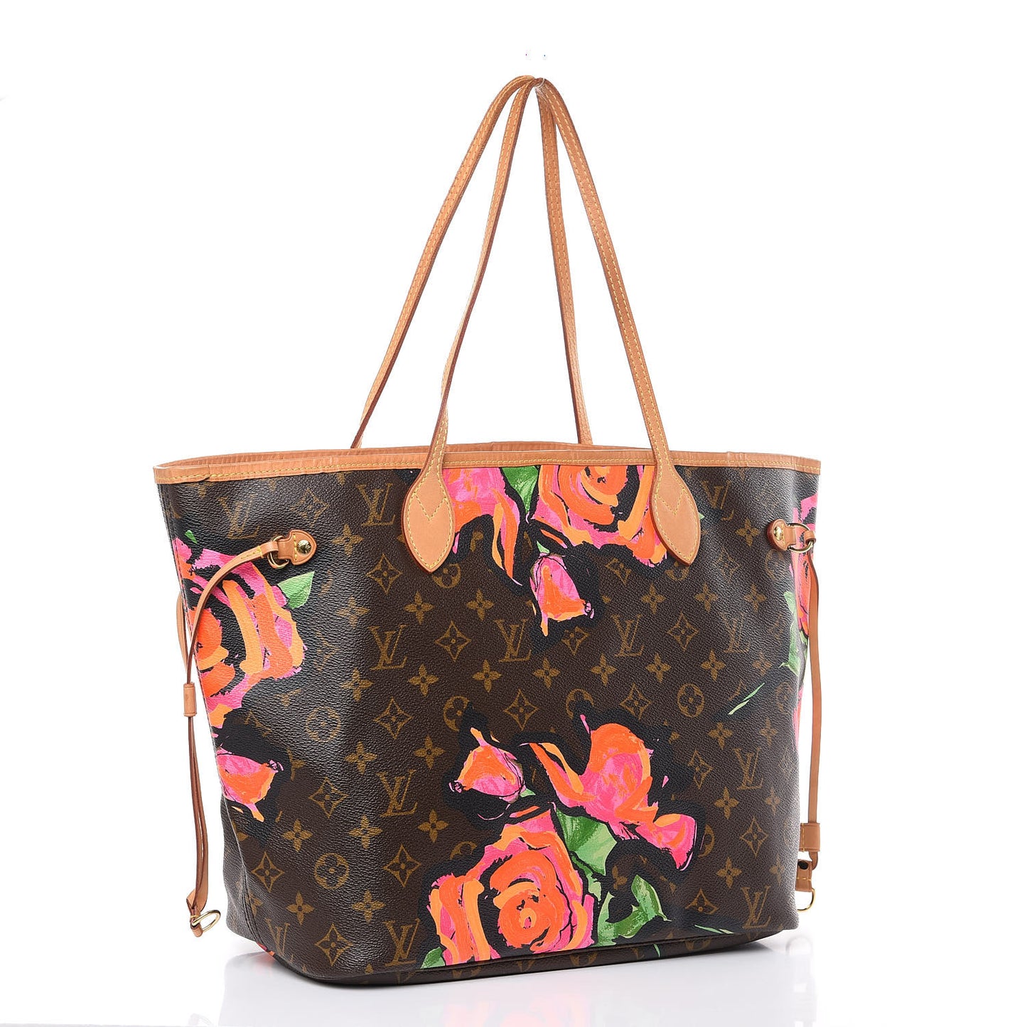 Monogram Roses Neverfull MM