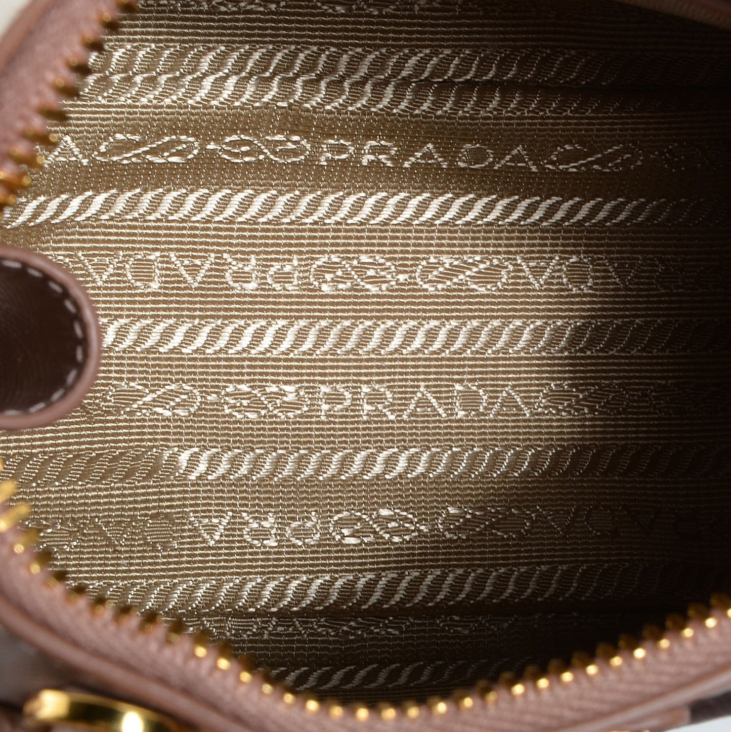 Saffiano Lux Mini Promenade Tote Cammeo