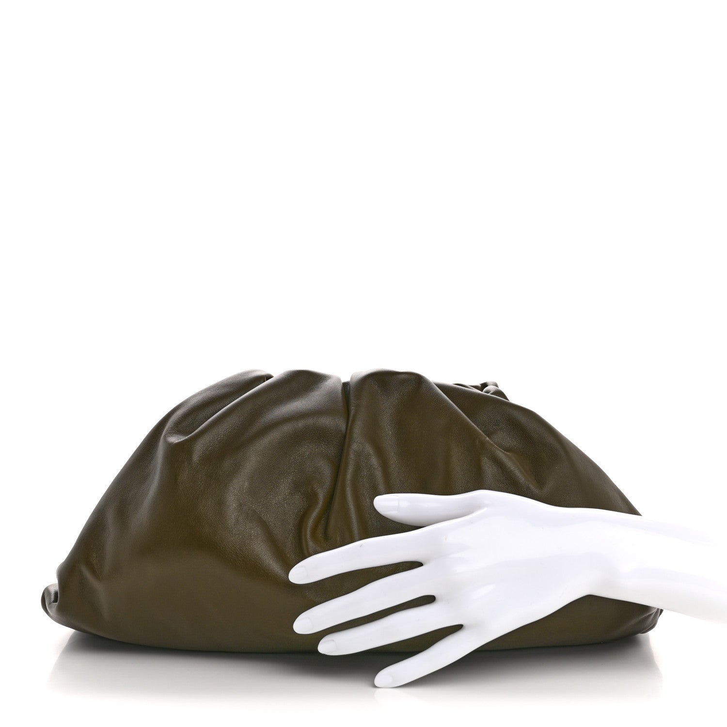 Bottega Veneta Smooth Butter Calf The Pouch Oversized Clutch