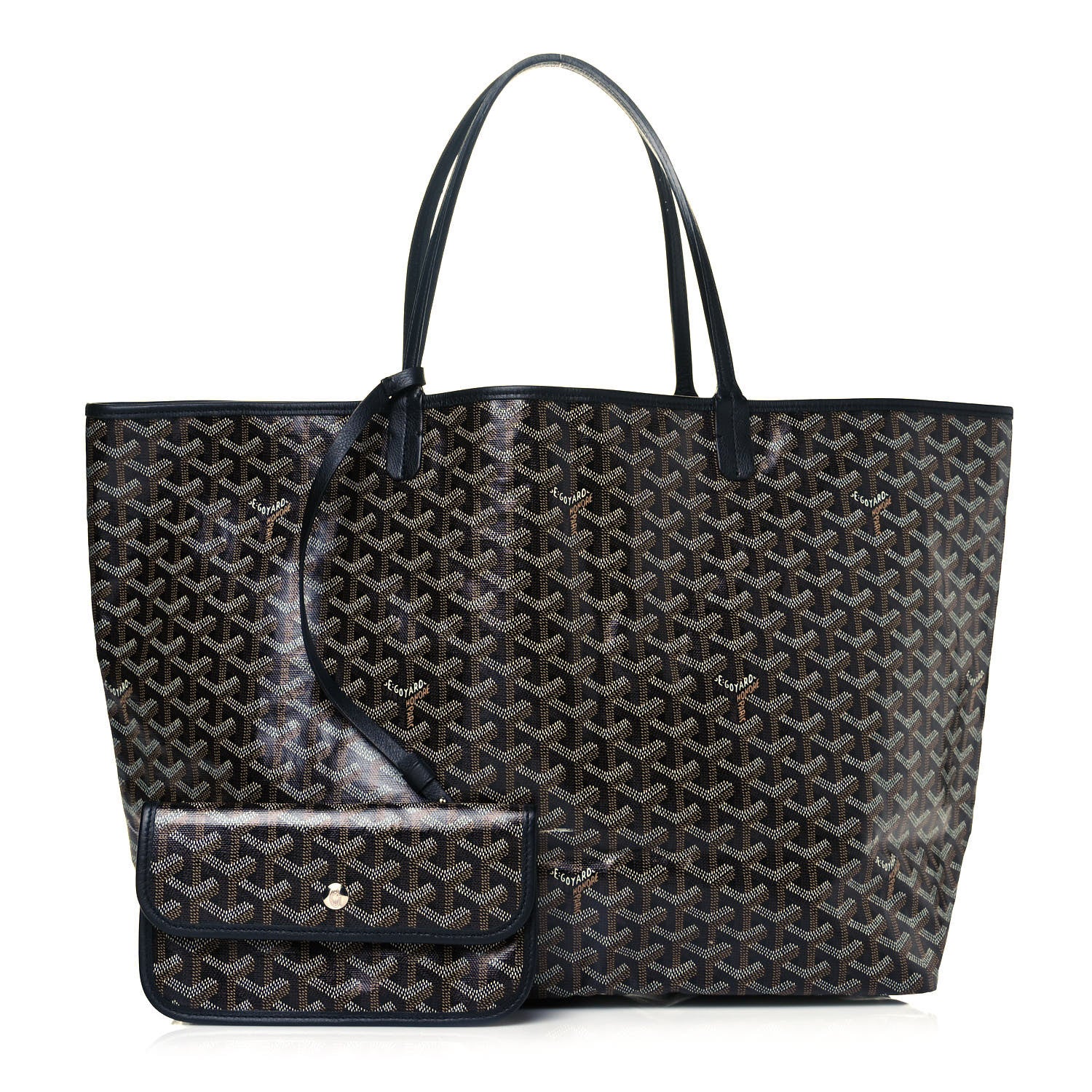 Goyard Goyardine Saint Louis PM Black 1 of 11
