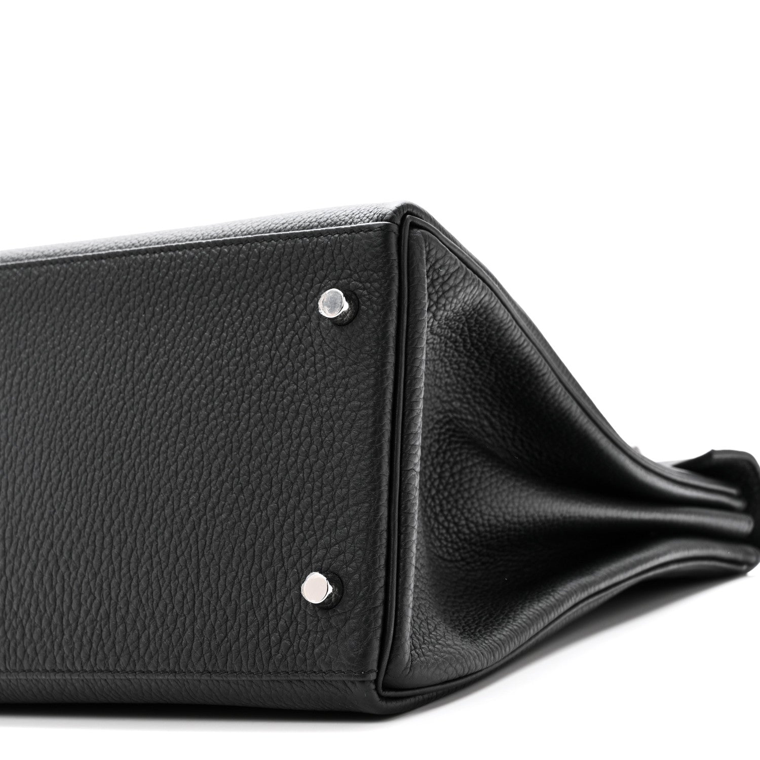 Hermes Togo Maxi Kelly Retourne 42 Black 10 of 11