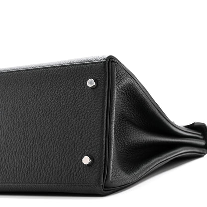 Hermes Togo Maxi Kelly Retourne 42 Black 10 of 11