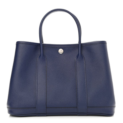 Hermes Epsom Garden Party 30 TPM Bleu Indigo 1 of 10
