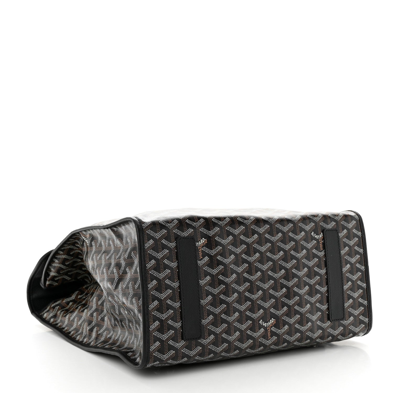 Goyard Goyardine Saint Leger Soft Briefcase Backpack Black 4 of 9