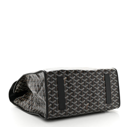Goyard Goyardine Saint Leger Soft Briefcase Backpack Black 4 of 9