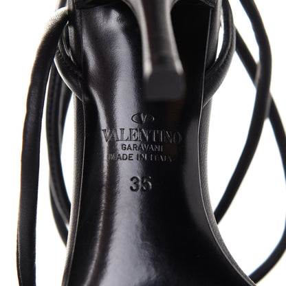 Valentino Garavani Nappa Upflair Sandals 35 Black 7 of 8