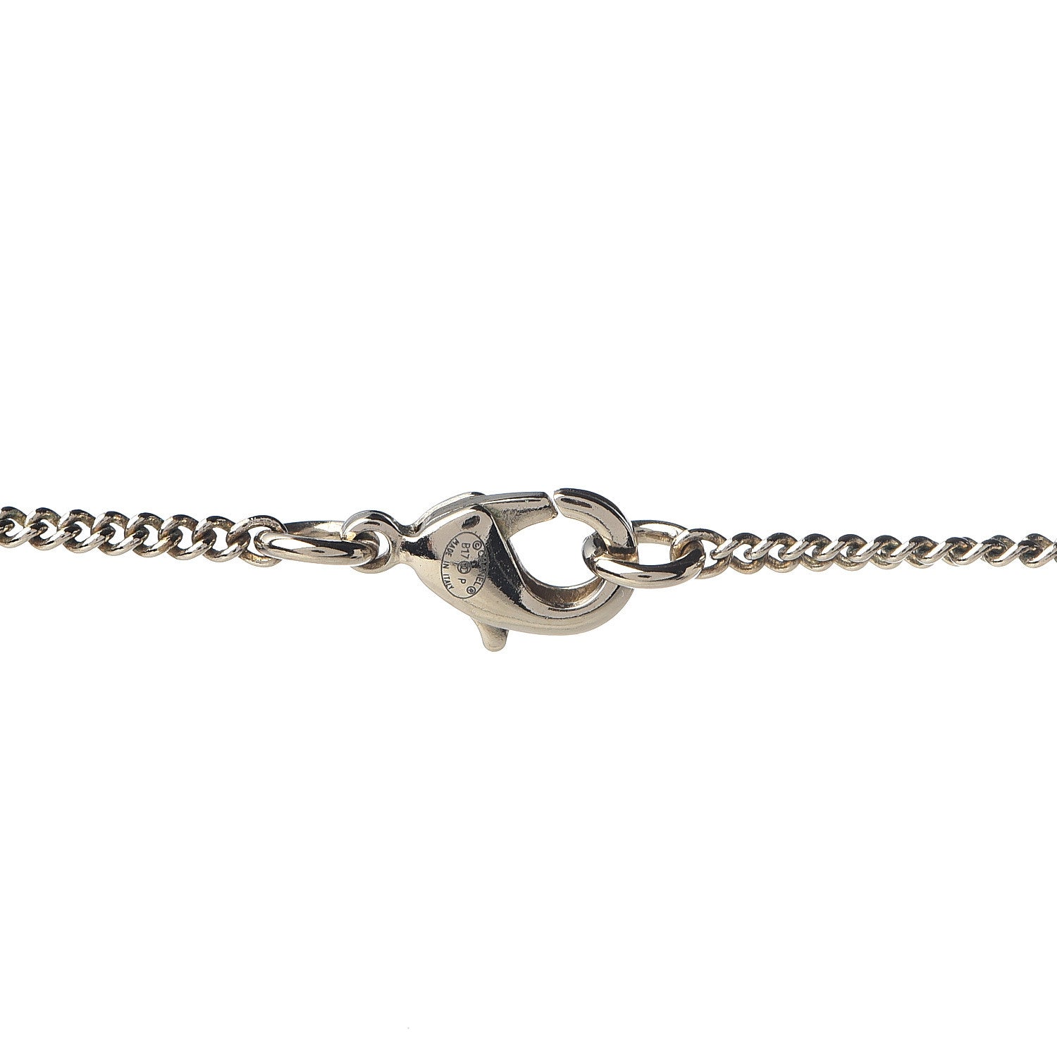 Chanel Pearl CC Drop Necklace Gold 3 of 3