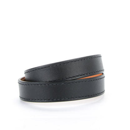 Hermes Chamonix Kelly Double Tour Bracelet M Black 3 of 8