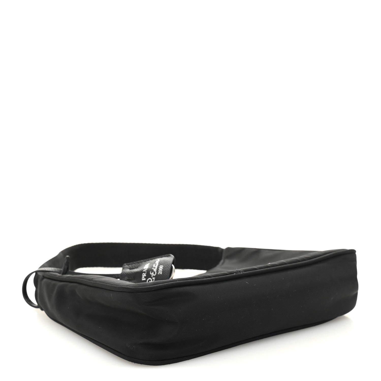 Prada Tessuto Nylon Mini Re-Edition 2000 Bag Black 4 of 13