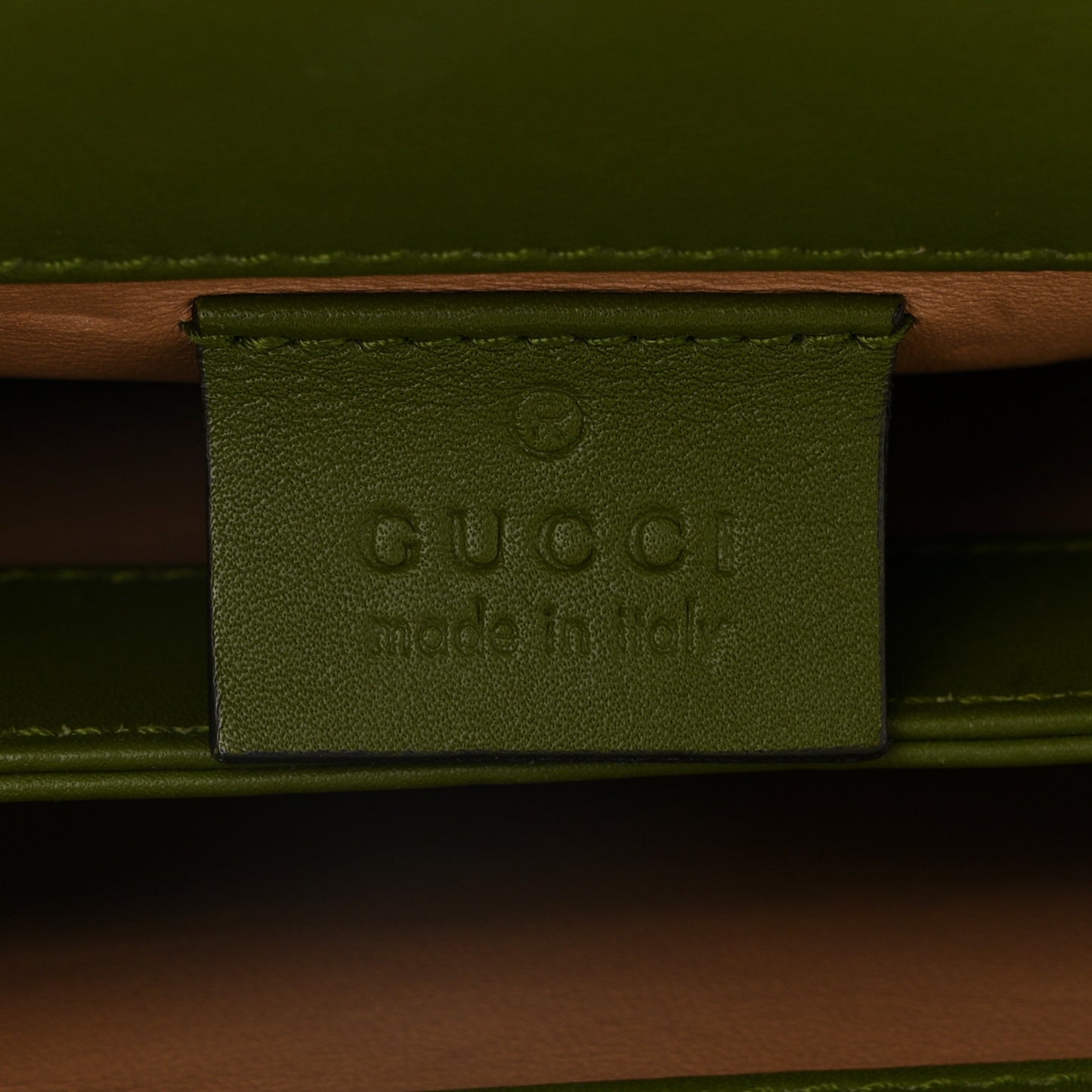 Snakeskin GG Mini Ophidia Chain Shoulder Bag Green