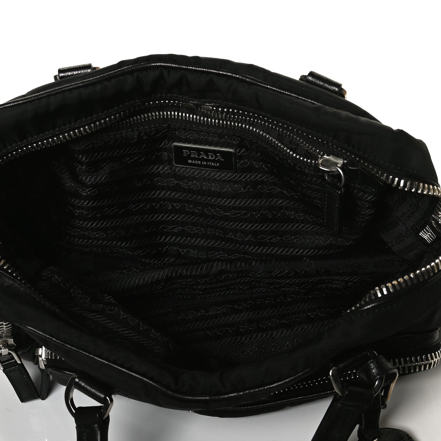Tessuto Nylon Shoulder Bag Black