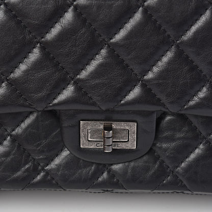 Chanel Aged Calfskin Quilted 2.55 Reissue 226 Flap Black 10 of 10