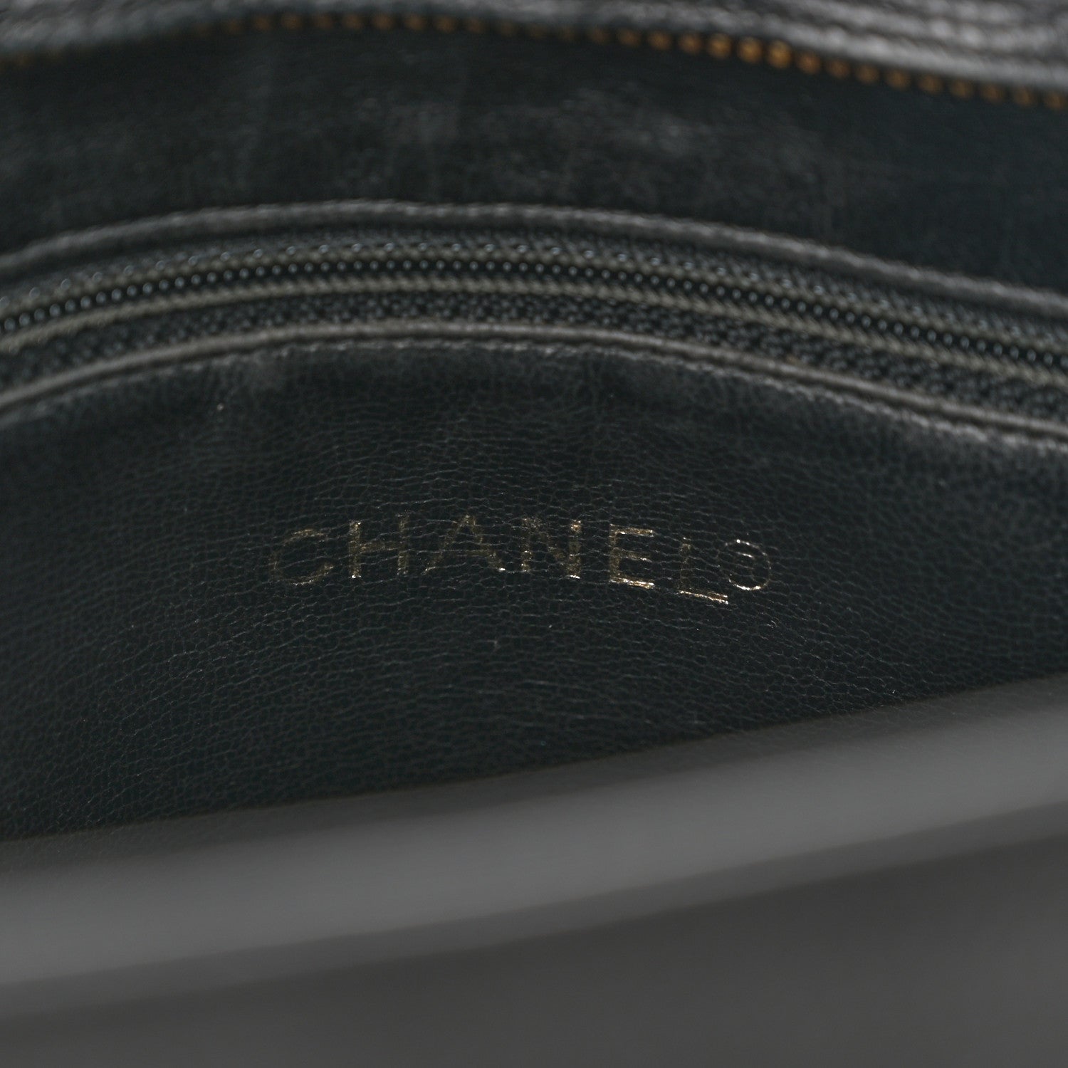 Chanel Caviar Triple CC Shoulder Bag Black 6 of 11