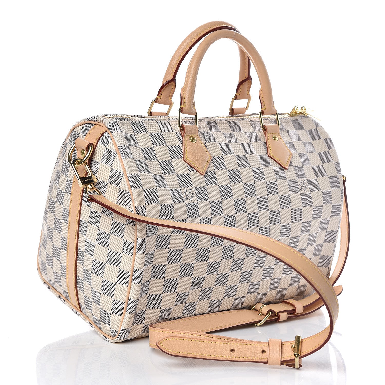 Louis Vuitton Damier Azur Speedy Bandouliere 30 3 of 9