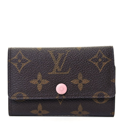 Louis Vuitton Monogram Multicles 6 Key Holder Rose Ballerine 1 of 9