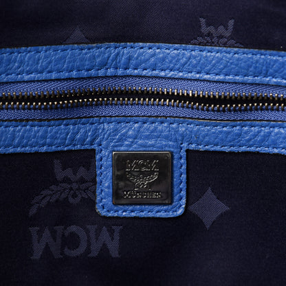 MCM Visetos Medium Studded Dual Stark Backpack Blue 13 of 16